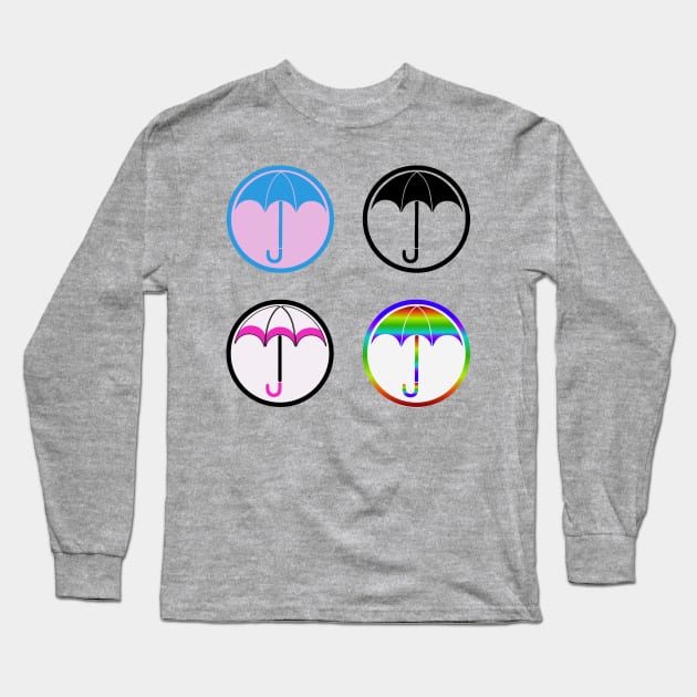 The Umbrella Academy Set Long Sleeve T-Shirt by Tameink